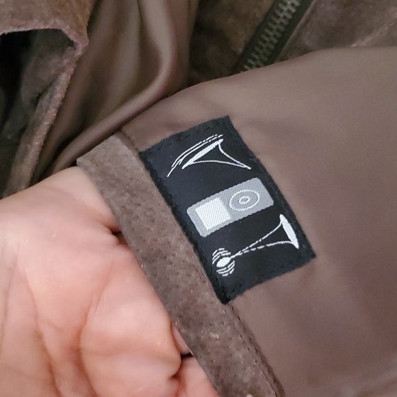 Boston Harbour Outdoorwear Men’s Soft Brown Suede Leather Jacket Coat Size XL - Picture 7 of 9